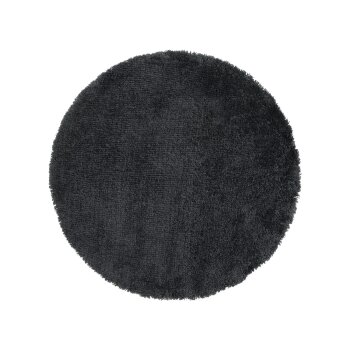 LIVARNO home Langflor-Teppich, 80 x 150 cm / Ø 100 cm (Dunkelgrau) - B-Ware sehr gut