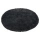 LIVARNO HOME Langflor-Teppich, 80 x 150 cm / Ø 100 cm (Dunkelgrau) - B-Ware sehr gut