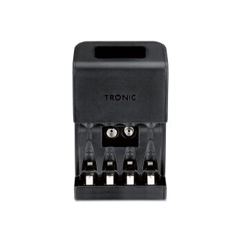 TRONIC® Akku-Ladegerät mit LC-Display (Akku Ladegerät für AAA) - B-Ware neuwertig