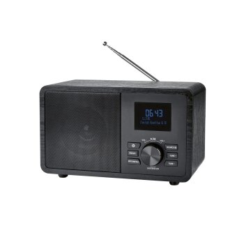 SILVERCREST® DAB+-Bluetooth®-Radio, in Holz-Optik...