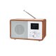 SILVERCREST® DAB+-Bluetooth®-Radio, in Holz-Optik - B-Ware