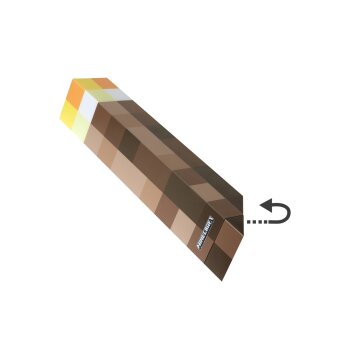 Minecraft LED Tischlampe / Fackel, mit Wandhalterung - B-Ware sehr gut