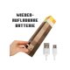 Minecraft LED Tischlampe / Fackel, mit Wandhalterung - B-Ware sehr gut