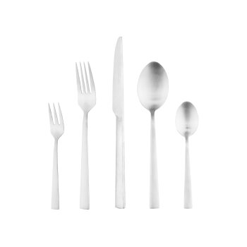 ERNESTO® Besteck-Set, 60-teilig, für ca. 12 Personen (matt) - B-Ware sehr gut