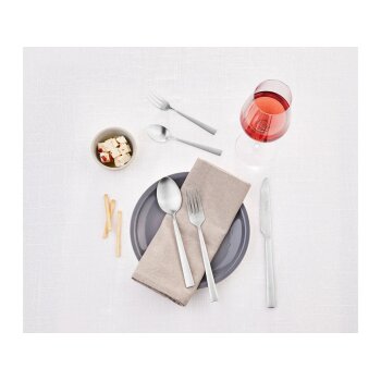 ERNESTO® Besteck-Set, 60-teilig, für ca. 12 Personen (matt) - B-Ware sehr gut