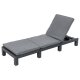 LIVARNO home Geflecht-Sonnenliege, mit Kissenauflage, anthrazit - B-Ware sonstiges