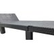 LIVARNO home Geflecht-Sonnenliege, mit Kissenauflage, anthrazit - B-Ware sonstiges
