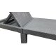 LIVARNO home Geflecht-Sonnenliege, mit Kissenauflage, anthrazit - B-Ware sonstiges