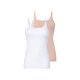 esmara® Damen Still-Tops, 2 Stück, mit Bio-Baumwolle - B-Ware