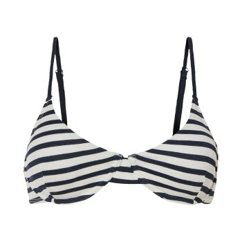 esmara® Damen Bikini-Oberteil mit verstellbaren Trägern (Streifen, 42) - B-Ware neuwertig