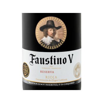 Faustino V Reserva Rioja DOCA trocken, Rotwein 2018