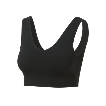 CRIVIT Damen Seamless-Sportbustier, Medium-Level, mit...