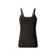 esmara® Damen Still-Tops, 2 Stück, mit hohem Bio-Baumwollanteil (schwarz/weiß, XL(48/50)) - B-Ware neuwertig
