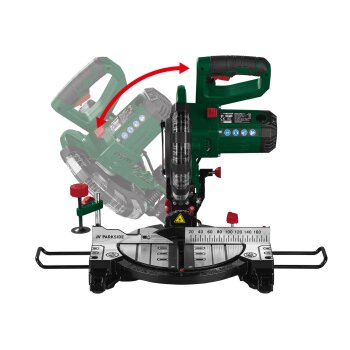 PARKSIDE® Kapp- und Gehrungssäge PKS 1500 C4, 1500W - B-Ware neuwertig