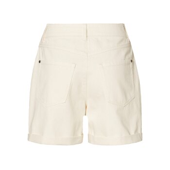 esmara® Damen Jeansshorts aus reiner Baumwolle (creme, 40) - B-Ware sehr gut