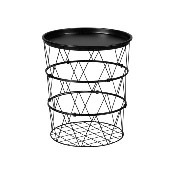 LIVARNO home Beistelltisch, mit abnehmbarer Tischplatte -...