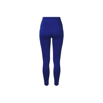 CRIVIT Damen Funktionstights, extrahoher und breiter Bund (blau, XS(32/34)) - B-Ware neuwertig
