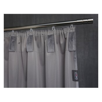 LOOKS by Wolfgang Joop Samtvorhang, blickdicht, 135 x 245 cm - B-Ware