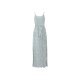 esmara Damen Kleid (gemustert/grün, S (36/38)) - B-Ware neuwertig