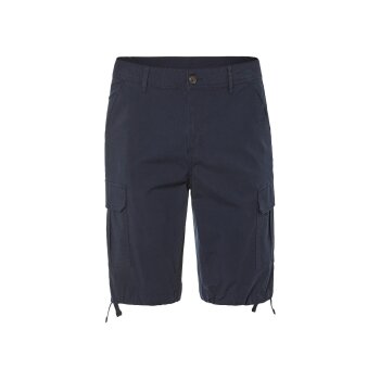 LIVERGY® Herren Cargo-Bermuda mit hohem Baumwollanteil (dunkelblau, 50) - B-Ware neuwertig