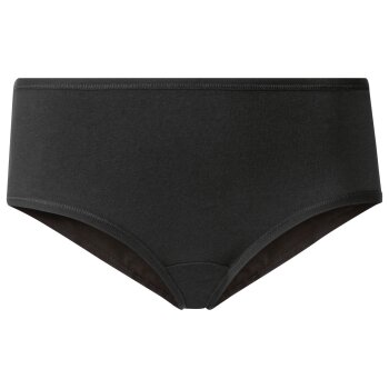 esmara® Damen Hipster, 5 Stück, hoher Baumwollanteil (schwarz/weiß, M(40/42)) - B-Ware neuwertig
