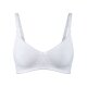 esmara® Damen Still BHs, 2 Stück, mit hohem Bio-Baumwolle (grau/weiß, 85C) - B-Ware neuwertig