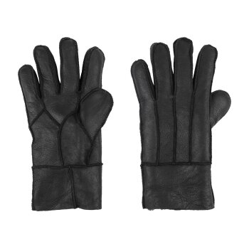 LIVERGY® Herren Lammfellhandschuhe aus Leder (schwarz, 9) - B-Ware neuwertig