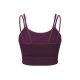 CRIVIT Damen Sport Bustier, Medium-Level, Seamless (lila, S (36/38)) - B-Ware neuwertig