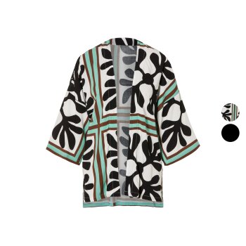 esmara® Damen Kimono, verlängerte...