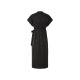 esmara® Damenkleid, midi, Leinen, 34, schwarz - B-Ware neuwertig