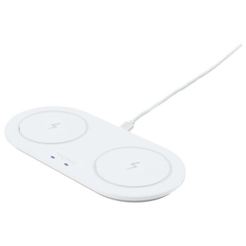 TRONIC Ladepad Qi® Dual, 20 W (weiß) - B-Ware neuwertig