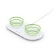 TRONIC Ladepad Qi® Dual, 20 W (weiß) - B-Ware neuwertig