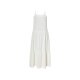 esmara® Damen Midi-Kleid mit Volants (weiß, 36) - B-Ware neuwertig
