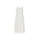 esmara® Damen Midi-Kleid mit Volants (weiß, 36) - B-Ware neuwertig