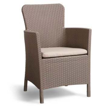 Allibert by Keter Miami Dining Stuhl, braun - B-Ware...