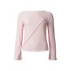 esmara® Damen Langarmshirt, leicht transparent, rosa (M(40/42)) - B-Ware neuwertig
