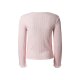 esmara® Damen Langarmshirt, leicht transparent, rosa (M(40/42)) - B-Ware neuwertig