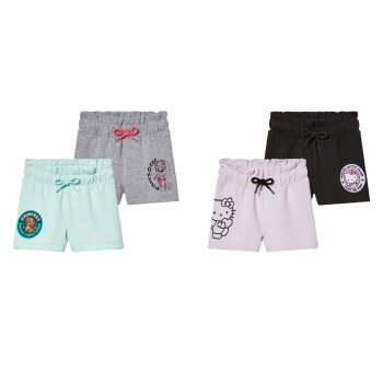 Kinder-Sweatshorts, 2 Stück, mit Baumwolle - B-Ware