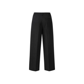 esmara® Damen Palazzohose mit Bundfalten (schwarz, 34) - B-Ware neuwertig