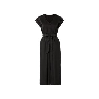 esmara® Damen Jumpsuit, 7/8 Länge (schwarz, 40)...