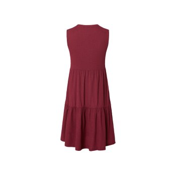 esmara® Damen Kleid, optimale Passform (bordeaux, L (44/46)) - B-Ware neuwertig