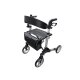 Ridder Rollator, inkl. LED-Licht, mit Klingel, Stockhalter und Becherhalter - B-Ware sehr gut