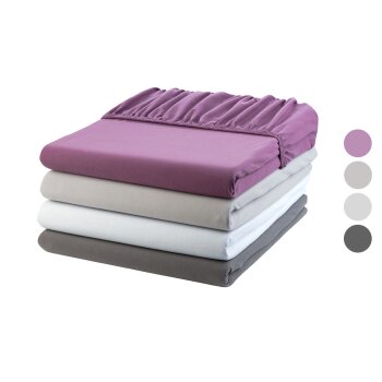 LIVARNO home Jersey-Spannbettlaken für...