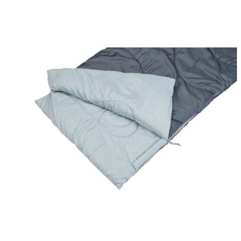 Rocktrail Deckenschlafsack, 2-Wege-Reißverschluss (Grau) - B-Ware sehr gut