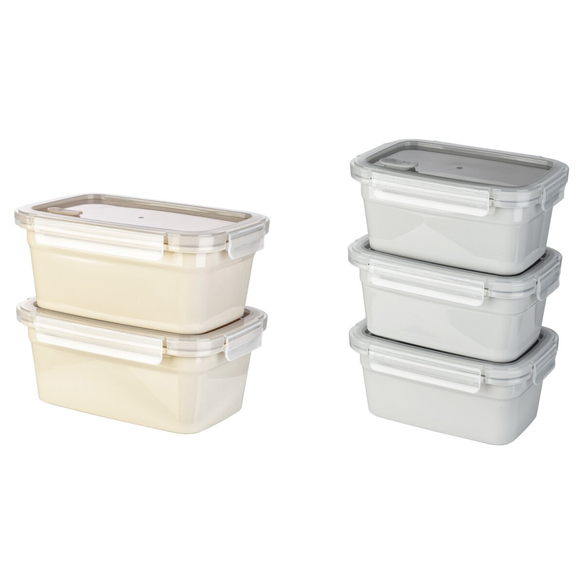 LIVARNO home Mikrowellendosen-Set, BPA-frei