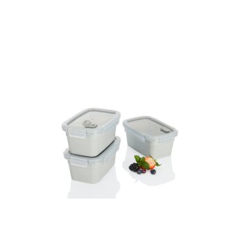 LIVARNO home Mikrowellendosen-Set, BPA-frei - B-Ware