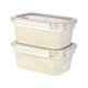 LIVARNO home Mikrowellendosen-Set, BPA-frei - B-Ware