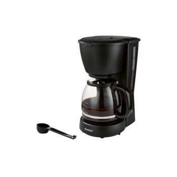 SILVERCREST® KITCHEN TOOLS Kaffeemaschine SKMK 1000 A1, mit Warmhalteplatte, schwarz - B-Ware neuwertig