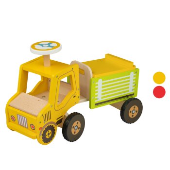 Playtive Rutschlaster Truck, aus Holz - B-Ware