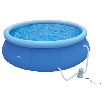 CRIVIT Quick-up Pool-Set, Ø 450 x H 122 cm,...